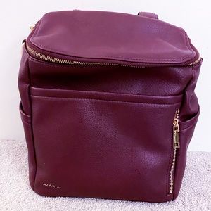 EUC Azaria La Mere petite PLUM backpack